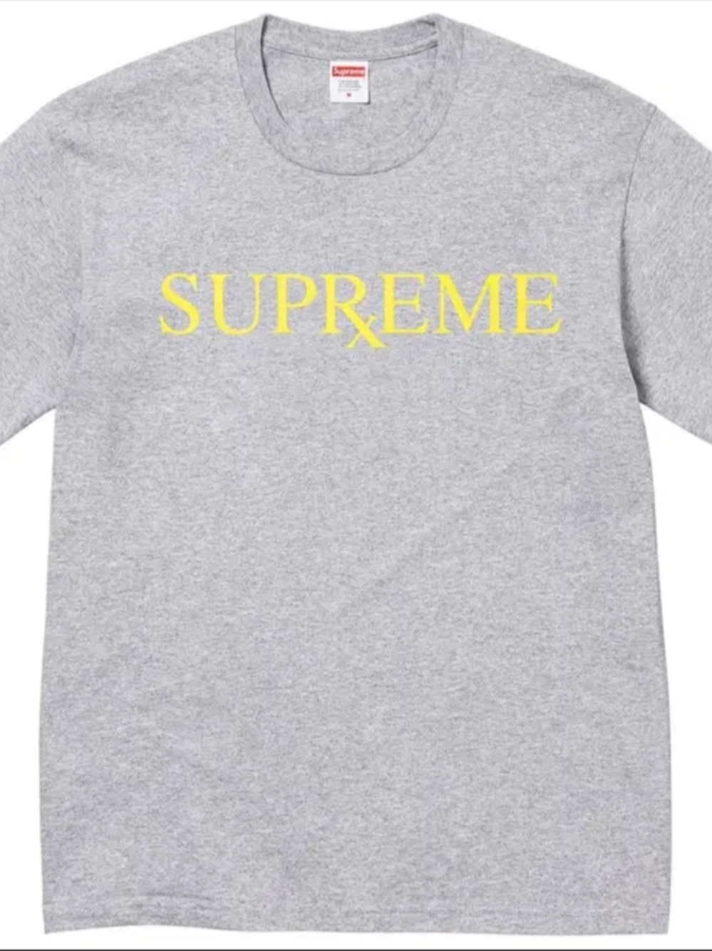 Supreme Rx Heather Gray Tee